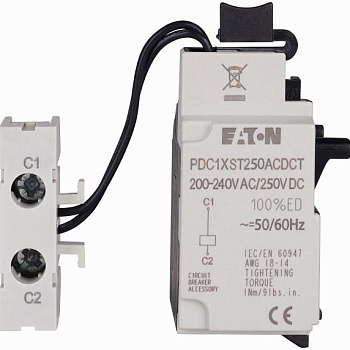 Расцепитель независимый PDEPDC1XST250ACDCT 200-240В AC EATON PDC710185