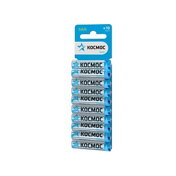 Элемент питания алкалиновый LR03 10хBL КОСМОС KOCLR0310BL
