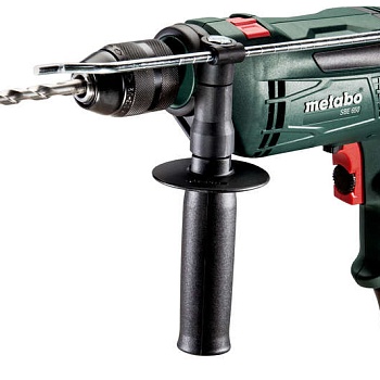 Дрель ударная SBE 650 650Вт БЗП картон Metabo 600742850