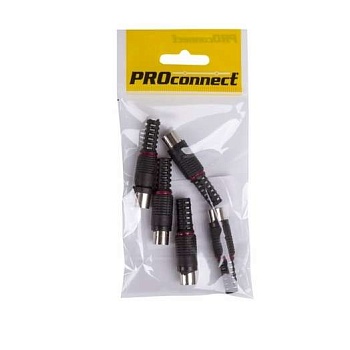 Разъем штекер TV без пайки черн. (уп.5шт) PROCONNECT 05-2042-2-9