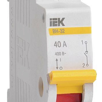 Выключатель нагрузки ВН-32 40А/1П IEK MNV10-1-040