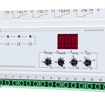 Переключатель фаз электронный ПЭФ-319 НовАтек-Электро 3425601401