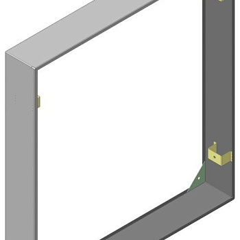 Кожух для навесной установки ЩЭ (серия mb02) Basic EKF mb02-k-bas
