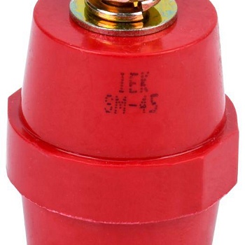 Изолятор SM45 (М8) силовой с болтом IEK YIS11-45-14-B