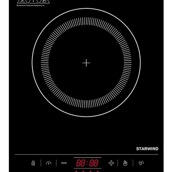 Плита Индукционная STI-1002 стеклокерамика (настольная) черн. STARWIND 1422218