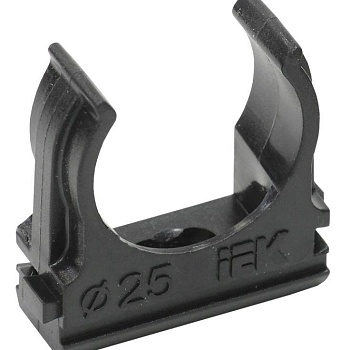 Держатель с защелкой CF25 черн. IEK CTA10D-CF25-K02-100
