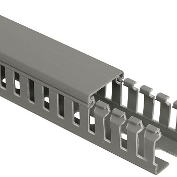 Кабель-канал перфорированный 80х60 L2000 ИМПАКТ серия М (7х11) IEK CKM50-080-060-1-K03