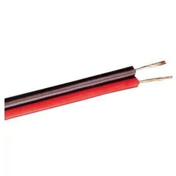 Кабель Stereo 2х0.75 Red/Black бухта (м) PROCONNECT 01-6104-6