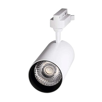 Светильник светодиодный PTR 0732 32Вт 3000К IP40 24град. трековый WH бел. JazzWay 5018624