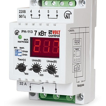 Реле напряжения РН-113 1ф НовАтек-Электро 3425600113