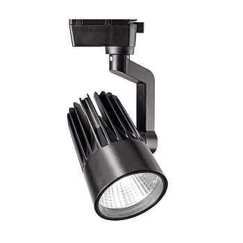 Светильник светодиодный PTR 0130-2 30Вт 4000К IP40 24град. трековый BL черн. JazzWay 5022713