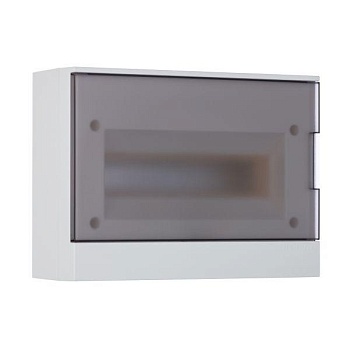 Бокс настенный Basic E 12М сер. прозр. дверь (с клемм) ABB 1SZR004002A2204