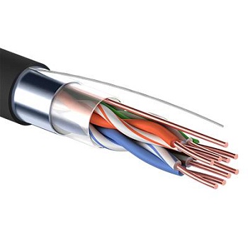 Кабель FTP 4х2х24AWG кат.5е медь наружн. прокл. (уп.305м) СМАРТКИП С-154-1