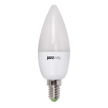 Лампа светодиодная PLED-DIM 7Вт C37 свеча 4000К нейтр. бел. E14 540лм 220-240В диммир. JazzWay 2859280