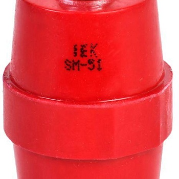 Изолятор SM51 (М8) силовой с болтом IEK YIS11-51-15-B