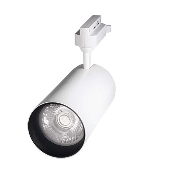 Светильник светодиодный PTR 0740 40Вт 3000К IP40 24град. трековый WH бел. JazzWay 5018662