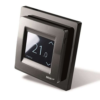 Терморегулятор DEVIreg Touch 16А с комбинацией датчиков черн. DEVI 140F1069