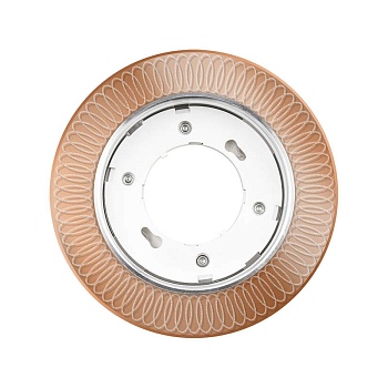 Светильник светодиодный PGX53d MG12-Gold GX53 точечный с подсветкой JazzWay 5020078