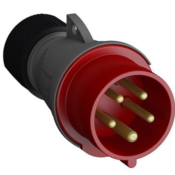 Вилка кабельная Easy&Safe 416EP6 16А 3P+N+E IP44 6ч ABB 2CMA101967R1000