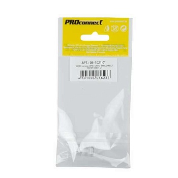 Джек штекер 8Р8С CAT 5е премиум (инд. упак.) PROCONNECT 05-1021-7