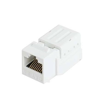 Модуль-вставка Keystone кат.5e (класс D) 100МГц RJ45/8P8C FT-TOOL/110/KRONE T568A/B неэкран. бел. NIKOMAX NMC-KJUD2-FT-WT