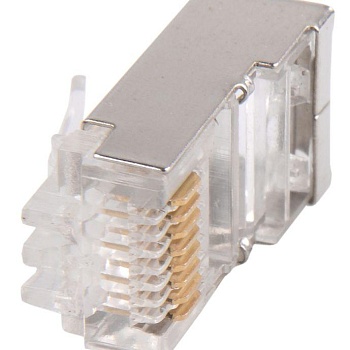 Разъем для кабеля RJ45 FTP кат. 5e GENERICA ITK CS3-1C5EF-G