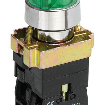 Переключатель LAY5-BK2365 на 2 полож. зел. IEK BSW90-BK-2-K06