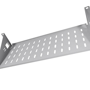 Полка стационарная МС-20 2U нагр. 15кг 19дюйм 200мм сер. ЦМО 892571