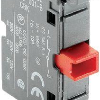 Блок контактов MCB-01 фронт. монтаж 1Н3 ABB 1SFA611610R1010