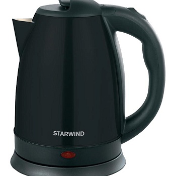 Чайник 1.8л. 1800Вт (нерж. сталь/пластик) черн. SKS2050 STARWIND 1507366
