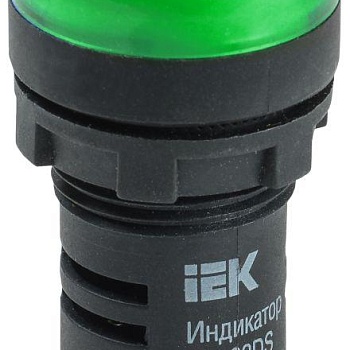 Арматура светосигнальная AD-22DS 230В зел. IEK BLS10-ADDS-230-K06