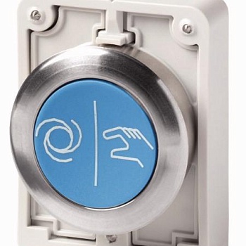 Кнопка плоская 30мм с фиксацией M30C-FD-B-X217 EATON 182967