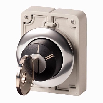 Переключатель плоский 30мм с ключом M30C-FWRS-X95 EATON 187067
