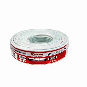 Кабель SAT 703B+Cu/Al/Cu (75%) 75Ом Б (уп.50м) Rexant 01-2431-50