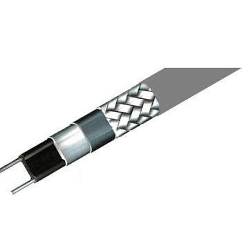 Кабель нагрев. саморег. 20Вт/м с экраном 220В сертификат Ex 16AWG (термопласт) EXTHERM SLL20-2CR