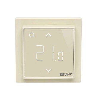Терморегулятор интеллектуальный DEVIreg Smart 16А с Wi-Fi беж. DEVI 140F1142