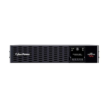 Источник бесперебойного питания Line-Interactive 1000В.А/900Вт USB/RS-232/Dry/EPO/SNMPslot/RJ11/45 (8 IEC С13) CyberPower PR1000ELCDRT2UA