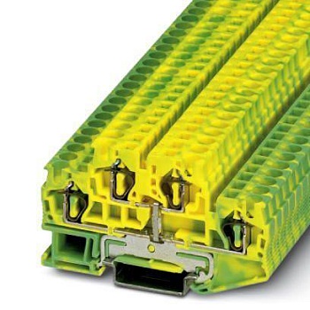 Клемма двухъярусная заземляющая STTB 4-PE Phoenix Contact 3036039