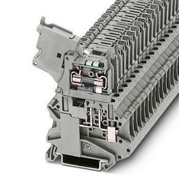 Клемма для установки предохранителей UT 4-HESILED 24 (5х20) GY Phoenix Contact 3074172
