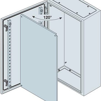 Корпус шкафа IP65 монтаж. плат. 800х600х250 ABB SRN8625K