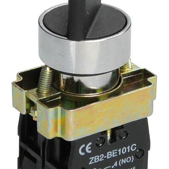 Переключатель LAY5-BD25 на 2 полож. черн. I-O станд. ручка IEK BSW60-BD-2-K02