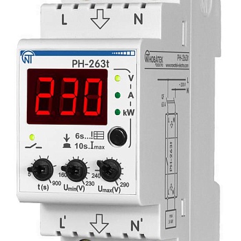 Реле напряжения PH-263 T НовАтек-Электро 3425600263т