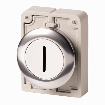Кнопка плоская 30мм M30C-FD-W-X1 EATON 182962