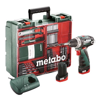 Винтоверт аккумуляторный PowerMaxx BS Basic Set 2х2.0Ач с наб.осн Metabo 600080880