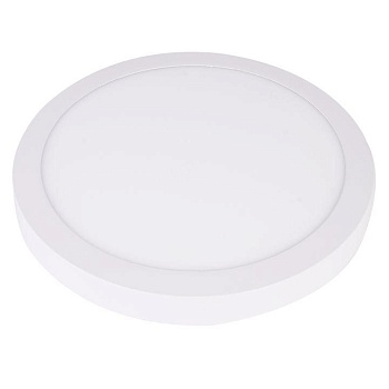 Светильник светодиодный LED 8-24-4K 24Вт 220В 4000К круглый накладной бел. ЭРА Б0050277