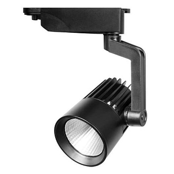 Светильник светодиодный PTR 0125-2 25Вт 4000К IP40 24град. трековый BL черн. JazzWay 5023949