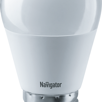 Лампа светодиодная 61 337 NLL-G45-8.5-230-4K-E27 8.5Вт шар матовая 4000К нейтр. бел. E27 6600лм 176-264В NAVIGATOR 61337