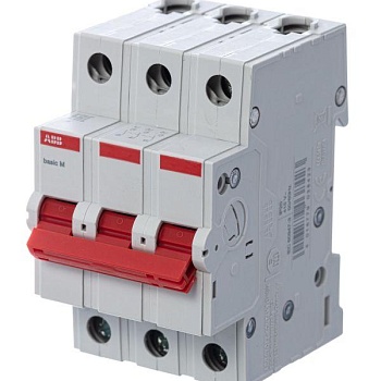 Выключатель нагрузки мод. 3п 63А Basic M BMD51363 ABB 2CDD643051R0063