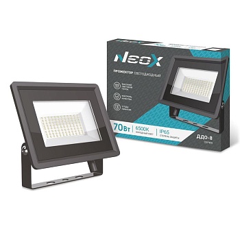 Прожектор светодиодный ДДО-8 70Вт 230В 6500К 7350лм 105лм/Вт IP65 NEOX 4690612037080